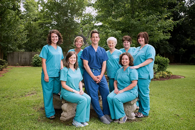 The dental team at Belk Ditcharo Dental