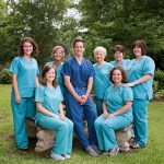 The dental team at Belk Ditcharo Dental